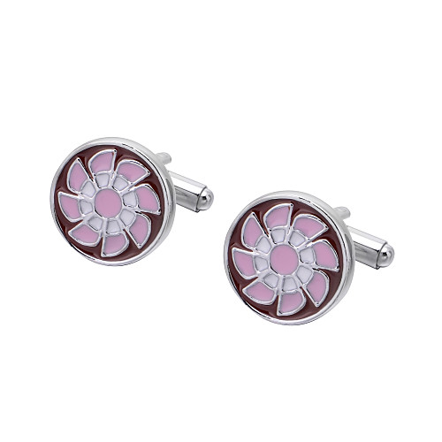 

Cufflinks Classic Basic Brooch Jewelry Silver For Gift Daily
