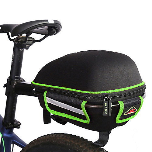 

WEST BIKING Bike Saddle Bag Bike Rack Bag Waterproof Portable Lightweight Bike Bag Cloth Lycra EVA Bicycle Bag Cycle Bag / Reflective Strips