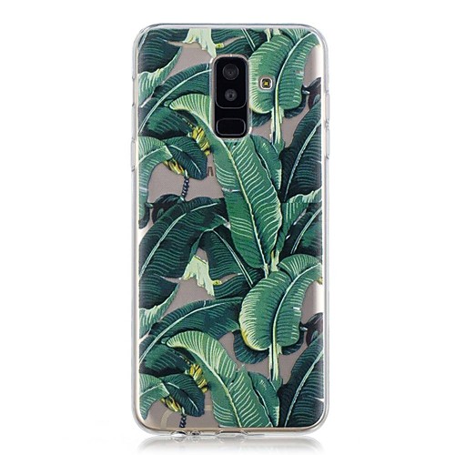 

Phone Case For Samsung Galaxy Back Cover A6 (2018) A6 (2018) A3 A5 A8 2018 A8 2018 Transparent Pattern Tree Soft TPU