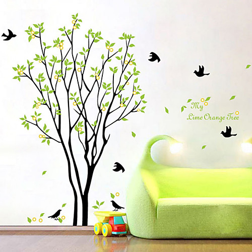 

Decorative Wall Stickers - Plane Wall Stickers Floral / Botanical Living Room / Bedroom / Bathroom