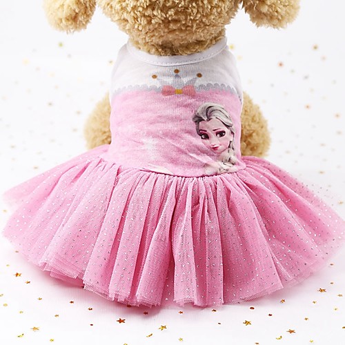 

Dog Cat Pets Dress Holiday Decorations Puppy Clothes Jacquard Flower / Floral Embroidered Sports & Outdoors Stylish Dog Clothes Puppy Clothes Dog Outfits Red Blue Costume for Girl and Boy Dog Cotton