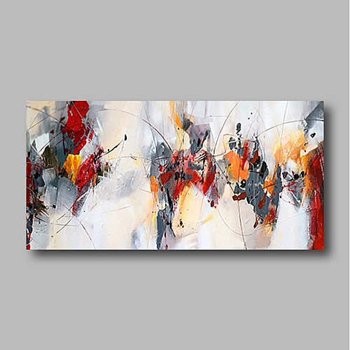 

Oil Painting Hand Painted Horizontal Abstract Comtemporary Modern Stretched Canvas