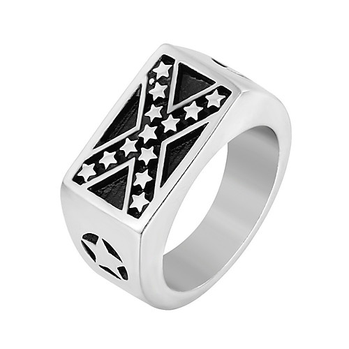 

Band Ring Sculpture Gold Silver Stainless Steel Punk Trendy Hip-Hop 1pc 8 9 10 11 12 / Men's