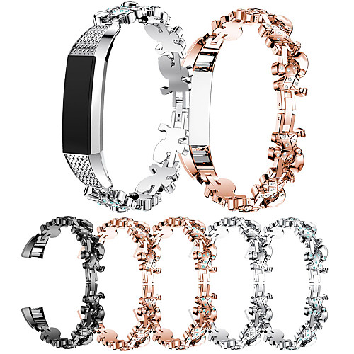 

Watch Band for Fitbit Alta HR / Fitbit Alta Fitbit Sport Band / Jewelry Design Stainless Steel / Ceramic Wrist Strap