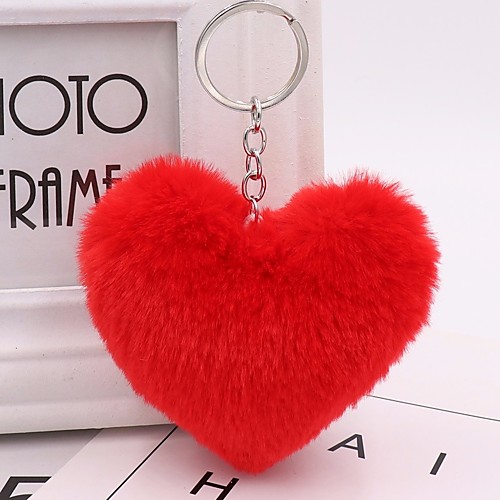 

Keychain Heart Ordinary Fashion Ring Jewelry Green / White / Purple For Daily Date