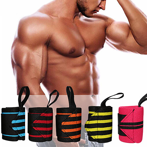 

Wrist Wraps Nylon Adjustable Stretchy Wrist Support Breathable Wearproof Exercise & Fitness Gym Workout Workout For Men Women Wrist