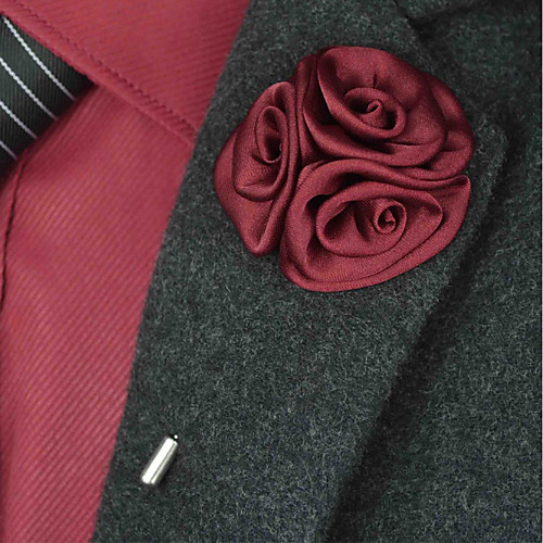 

Women's Brooches Plaited Wrap Stylish Brooch Jewelry Wine White Black For Party