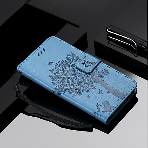 

Case For Xiaomi Xiaomi Redmi Note 5A / Xiaomi Redmi Note 4X / Xiaomi Redmi Note 3 Wallet / Card Holder / with Stand Full Body Cases Cat / Tree Hard PU Leather / Xiaomi Mi 6