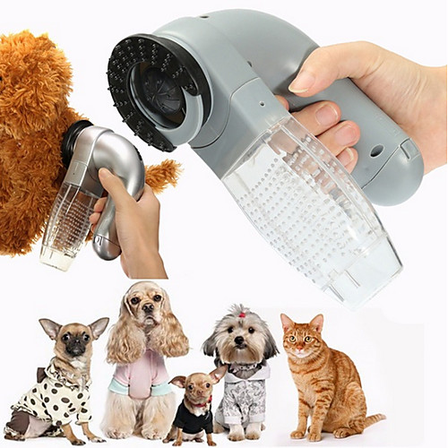

Dog Cat Pet Electric Hair Grooming Vacuum Cleaner Fur Shedding Remover Trimmer Brush Comb