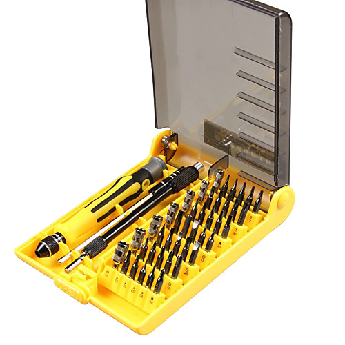 

45 in 1 multi-function combination screwdriver mobile phone computer with precision repair and tear