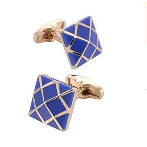 

Cufflinks Fashion Brooch Jewelry Blue For Daily Office & Career