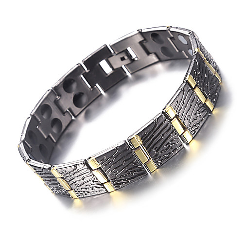 

Men's Earrings / Bracelet Classic Lucky Luxury Classic Trendy Fashion Copper Bracelet Jewelry Black / Silver For Gift Daily Holiday Festival