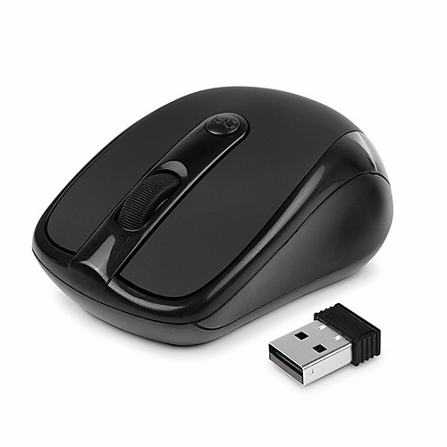 

LITBest Mini Wireless 2.4G Silent Mouse Led Breathing Light 1800 dpi 3 Adjustable DPI Levels 3 pcs Keys