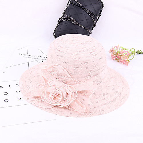 

Straw Headwear with Cap 1pc Wedding / Party / Evening Headpiece