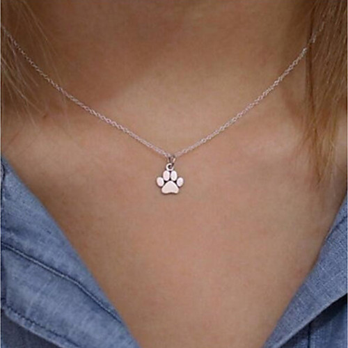 

Women's Pendant Necklace Classic Stylish Animal Ladies Simple Fashion Classic Alloy Silver Gold 51 cm Necklace Jewelry 1pc For Daily Work