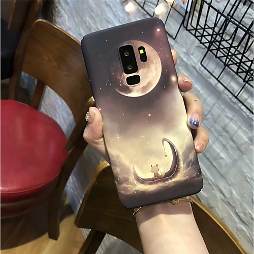 

Кейс для Назначение SSamsung Galaxy S9 Plus / S9 Матовое Кейс на заднюю панель Пейзаж Твердый ПК для S9 / S9 Plus / S8 Plus