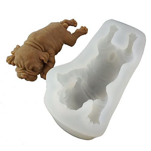 

1pc Silicone Gel Cool 3D Everyday Use For Cake Ice Cream Animal Cake Molds Bakeware tools