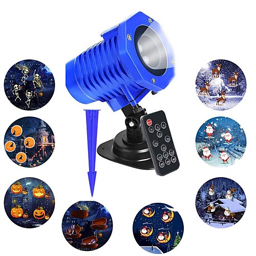

Outdoor 8pcs Lawn Lights Garden Light Outdoor Lighting Waterproof Creative Dimmable Multi Color Halloween Christmas Festaval Courtyard Garden 8LED Beads