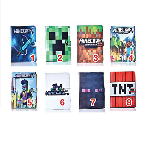 

Case For Apple iPad Mini 5 / iPad New Air(2019) / iPad Air with Stand / Pattern / Auto Sleep / Wake Up Full Body Cases Cartoon Hard PU Leather / iPad (2017)