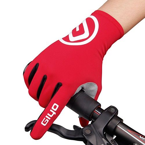 

Winter Bike Gloves / Cycling Gloves Mountain Bike Gloves Mountain Bike MTB Road Bike Cycling Anti-Slip Thermal Warm Breathable Sweat wicking Full Finger Gloves Sports Gloves Terry Cloth Lycra