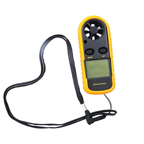 

0-30m/s Digital Anemometer Wind Sensor With LCD Backlight Display -10 ~ 45C Temperature Tester Anemometro HY113