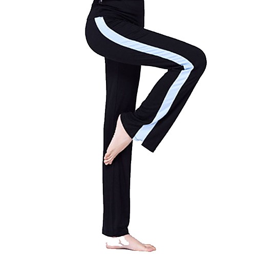 

Women's High Waist Yoga Pants Wide Leg Pants / Trousers Breathable Quick Dry Moisture Wicking Solid Color White Purple Red Modal Zumba Fitness Gym Workout Winter Plus Size Sports Activewear
