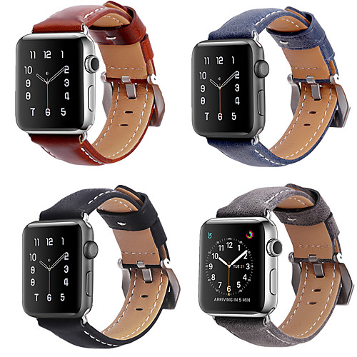 

Ремешок для часов для Apple Watch Series 4/3/2/1 Apple Кожаный ремешок Кожа / Натуральная кожа Повязка на запястье