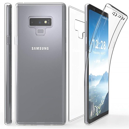 

Кейс для Назначение SSamsung Galaxy Note 9 / Note 8 Прозрачный Чехол Однотонный Мягкий ТПУ для Note 9 / Note 8 / Note 5