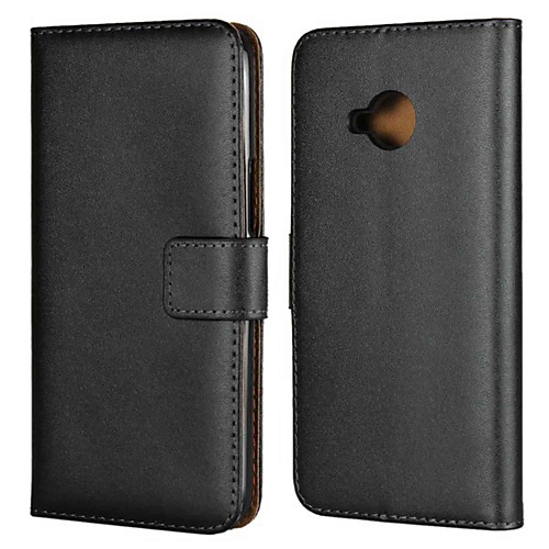 

Case For HTC HTC U11 plus / HTC U11 Life / HTC U11 Wallet / Card Holder / with Stand Full Body Cases Solid Colored Hard Genuine Leather