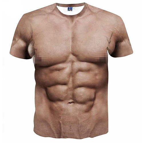 

Men's Short Sleeve Compression Shirt Running Shirt Tee Tshirt Base Layer Top Athletic Summer Breathable Soft Fitness Gym Workout Running Sportswear Plus Size Black Blue Grey Rough Black Champagne