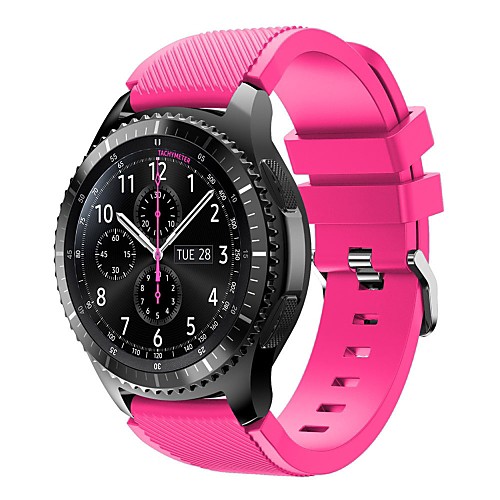 

Watch Band for Gear S3 Frontier / Gear S3 Classic Samsung Galaxy Sport Band Silicone Wrist Strap