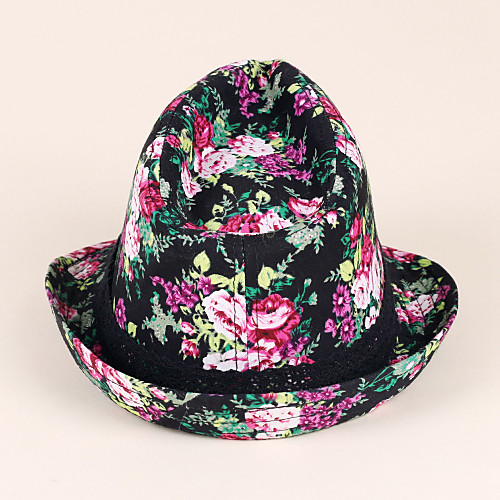 

Cotton Kentucky Derby Hat / Hats with Printing 1pc Casual / Daily Wear Headpiece