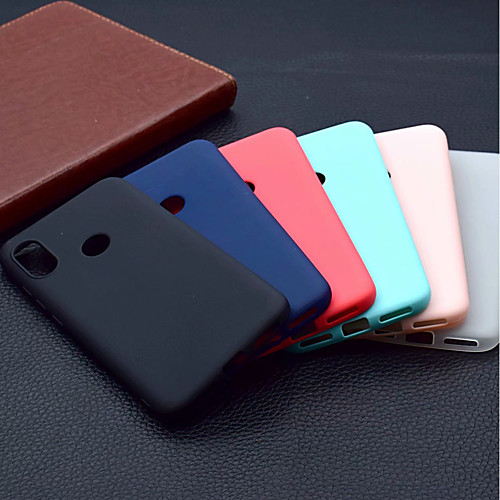 

Кейс для Назначение Xiaomi Mi 8 / Mi 8 SE Матовое Кейс на заднюю панель Однотонный Мягкий ТПУ для Xiaomi Mi 8 / Xiaomi Mi 8 SE / Xiaomi Mi 6X(Mi A2)