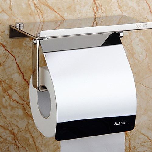 

Toilet Paper Holder New Design / Cool Modern Stainless Steel / Iron 1pc Toilet Paper Holders Wall Mounted