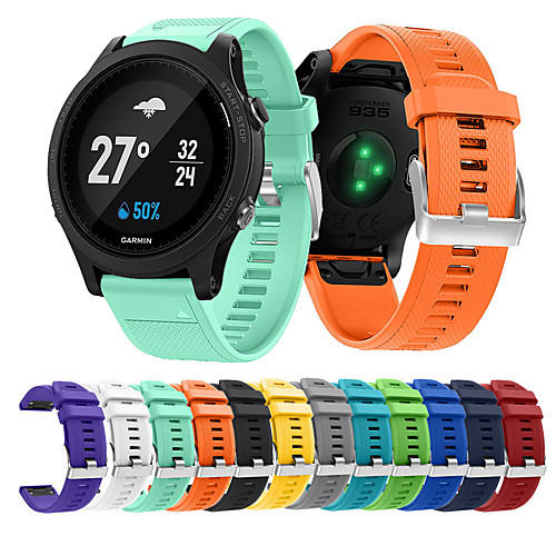 

Ремешок для часов для Fenix 5 / Fenix 5 Plus / Forerunner 935 Garmin Спортивный ремешок силиконовый Повязка на запястье
