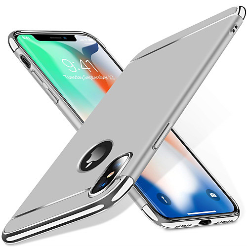 

CaseMe Кейс для Назначение Apple iPhone X / iPhone 8 Plus Защита от удара Кейс на заднюю панель Однотонный Твердый ПК для iPhone X / iPhone 8 Pluss / iPhone 8