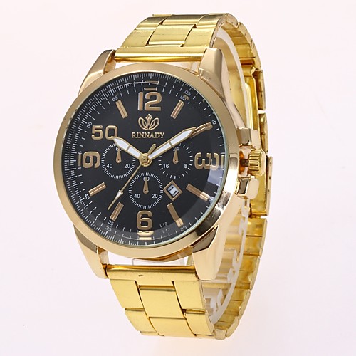 

Men's Dress Watch Wrist Watch Analog Quartz Casual Calendar / date / day Casual Watch / One Year