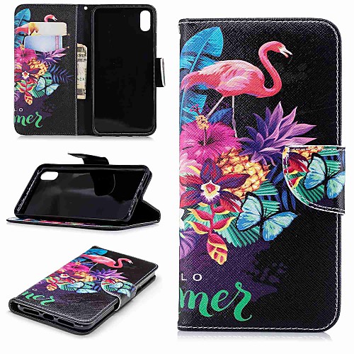 

Phone Case For Apple Full Body Case Wallet Card iPhone XR iPhone XS iPhone XS Max iPhone X iPhone 8 Plus iPhone 8 iPhone 7 Plus iPhone 7 iPhone 6s Plus iPhone 6s Wallet Card Holder with Stand