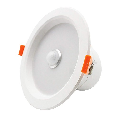 

5W Round Human Body Induction Light Radar Motion Sensor Infrared LED Downlight Warm White Cold White AC100-240V