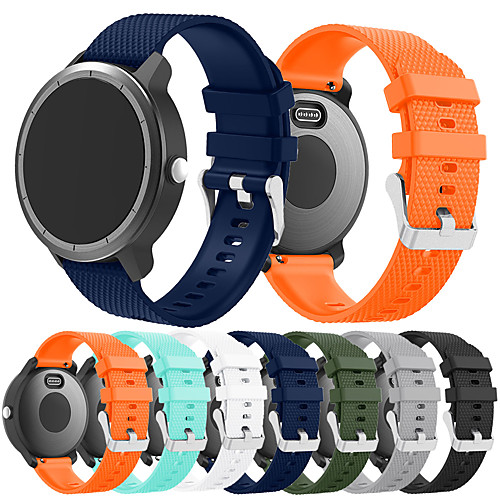 

Watch Band for Vivoactive 3 / Forerunner 245M Garmin Sport Band Silicone Wrist Strap