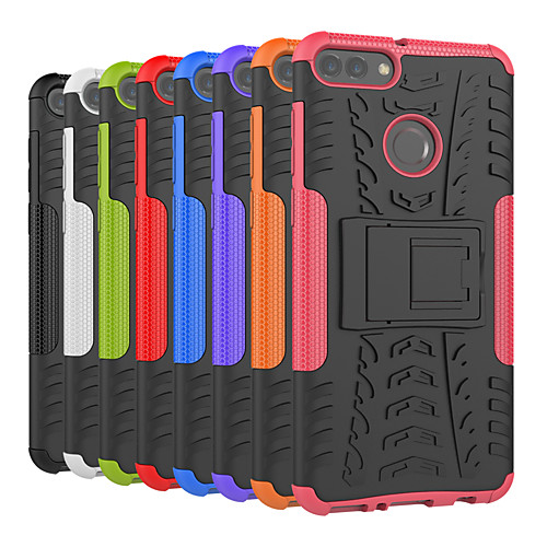

Phone Case For Huawei Back Cover Huawei Y9 (2018)(Enjoy 8 Plus) Huawei Y6 (2018) Huawei Y6 II / Honor Holly 3 Huawei Y6II Compact Huawei Y5 II / Honor 5 Huawei Y5 III(Y5 2017) Shockproof with Stand