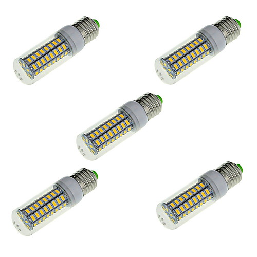 

5pcs 3 W LED Corn Lights 1650 lm E14 E26 / E27 72 LED Beads SMD 5730 Decorative Warm White Cold White 220-240 V RoHS