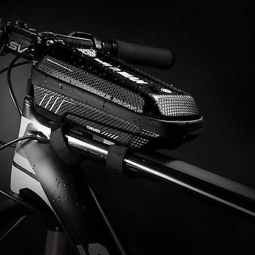 

Bike Frame Bag Top Tube Reflective Waterproof Portable Bike Bag PU Leather EVA Bicycle Bag Cycle Bag Cycling Bike / Bicycle