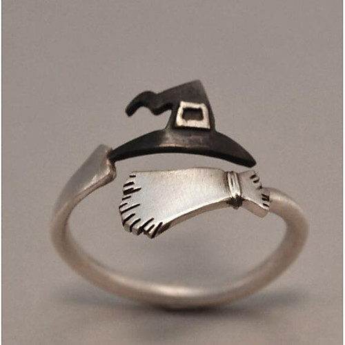 

Open Ring Vintage Style Silver Copper Silver Plated Creative Vintage Punk 1pc Adjustable / Men's
