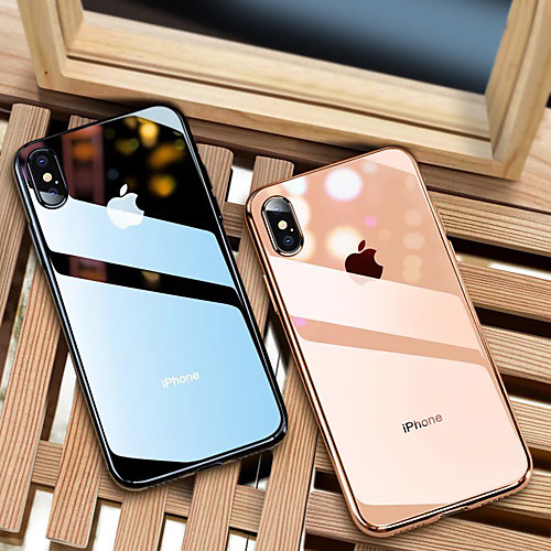 

Case For Apple iPhone 11 / iPhone 11 Pro / iPhone 11 Pro Max Plating / Ultra-thin / Translucent Back Cover Solid Colored Soft TPU