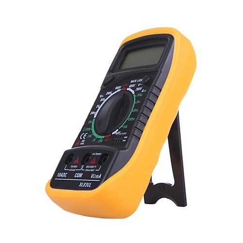 

Hot sale Digital multimeter xl830l voltmeter ammeter multimeter AC DC volt ohm tester LCD test current overload protect
