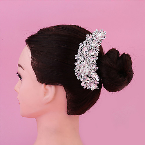 

Crystal Hair Combs / Hair Tool with Crystal / Rhinestone 1 Piece Wedding / Party / Evening Headpiece