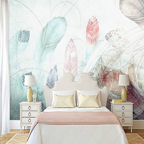 

Mural Wallpaper Wall Sticker Covering Print Adhesive Required Feather Canvas Home Décor