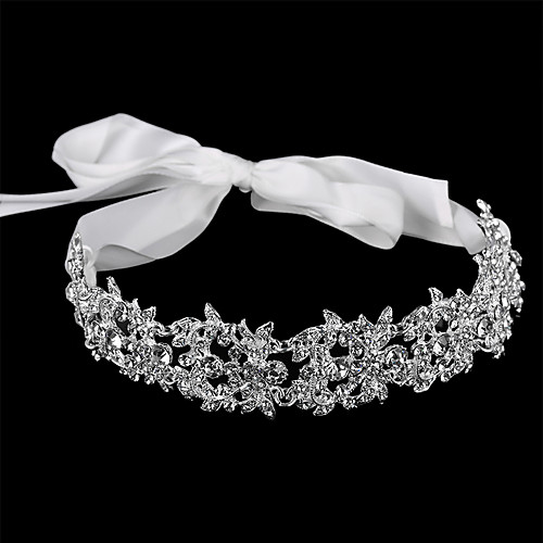 

Alloy Tiaras with Rhinestone 1 Piece Wedding Headpiece