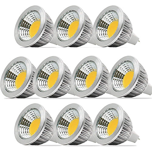 

10PCS Dimmable AC/DC12V MR16 LED Bulb - 5W Spot Light Lamp Bulbs,Replacement Bulb Equivalent to 30Watt Halogen,120 Degree Beam Angle